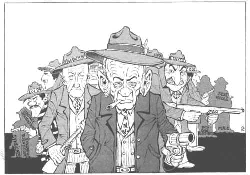 The Law Of The Establishment Headed By Banksters